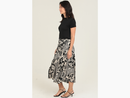 Nostalgia Women's Asymmetric Fit & Flare Midi Skirt