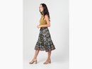 Nostalgia Women's Tie Waist Ruffle Skirt
