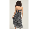 Angie Women's Open Back Tiered Maxi Dress