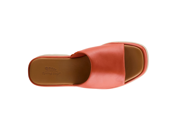 Spring Step Women's Fireisland Leather Slide Sandals