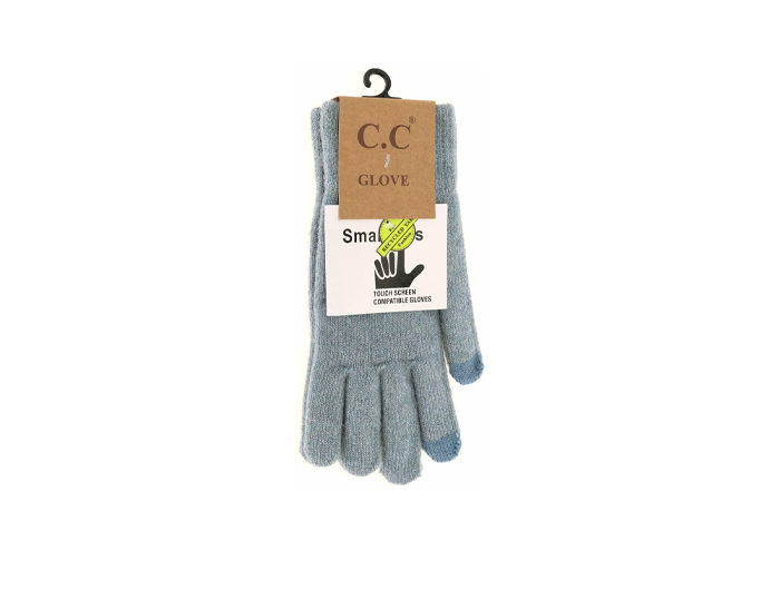 C.C Women's Soft Recycled Yarn Gloves