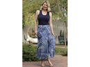 Nostalgia Women's Asymmetric Fit & Flare Maxi Skirt