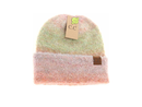 C.C Women's Mohair Slouchy Cuffed Beanie