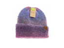 C.C Women's Mohair Slouchy Cuffed Beanie