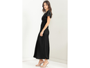Hyfve Women's Plunge V-Neck Midi Dress