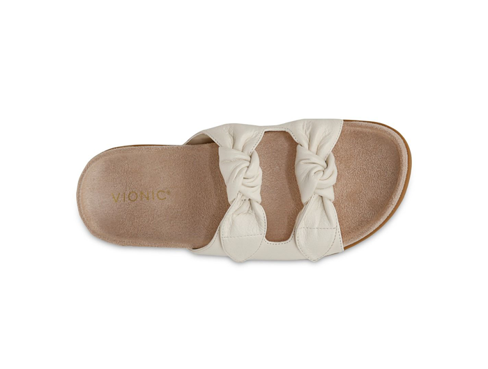 Vionic Women's Elara Leather Slide Sandal