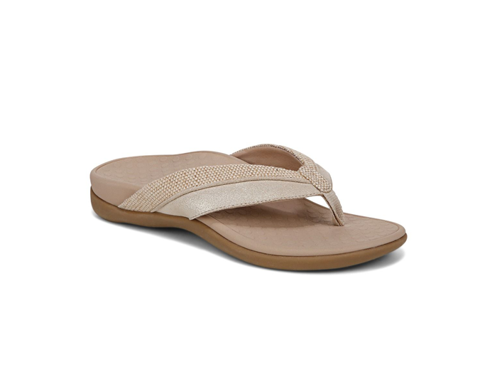 Vionic Women's Shore Canvas Toe Post Sandal