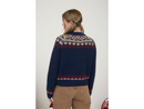 Blu Pepper Women's Toggle Fairisle Sweater Cardigan