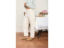 Blu Pepper Women's Floral Print Straight Leg Jeans