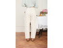 Blu Pepper Women's Floral Print Straight Leg Jeans