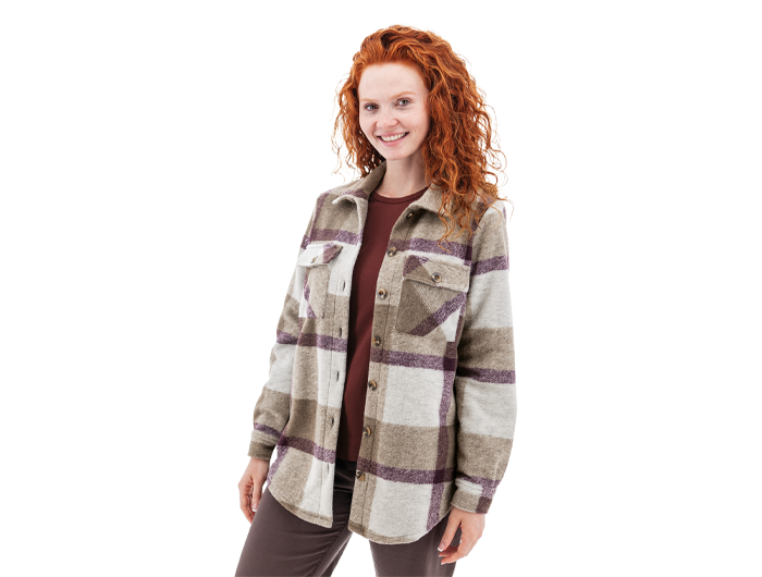 Old Ranch Women's Stevi Plaid Shirt Jacket