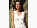 Nostalgia Women's Lace Trim Scoop Neck Tank