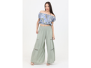 Nostalgia Women's Wide Leg Lace Detail Pants