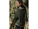 Nostalgia Women's One Size Contrast Stitch Sweater