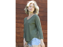 Nostalgia Women's One Size V-Neck Sweater