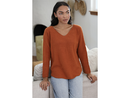Nostalgia Women's One Size V-Neck Sweater