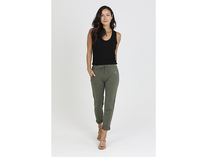 Nostalgia Women's Elastic Waist Knit Jogger