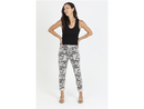 Nostalgia Women's Camo Elastic Waist Knit Jogger