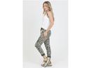 Nostalgia Women's Floral Elastic Waist Knit Jogger