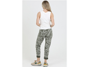 Nostalgia Women's Floral Elastic Waist Knit Jogger