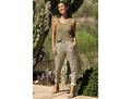 Nostalgia Women's Mosaic Print Elastic Waist Knit Jogger