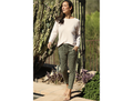 Nostalgia Women's Mosaic Print Elastic Waist Knit Jogger