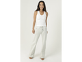 Nostalgia Women's Elastic Waist Wide Leg Knit Pants