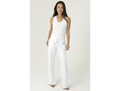 Nostalgia Women's Elastic Waist Wide Leg Knit Pants