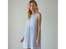 North River Women's Melodica Pin Tuck Sleeveless Dress