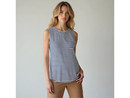 North River Women's Meadow Striped Crew Neck Tank