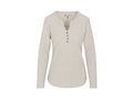 North River Women's Maury Notch Neck Waffle Henley