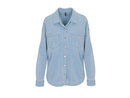 North River Women's Plymouth French Terry Button Down Shirt