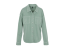 North River Women's Plymouth French Terry Button Down Shirt