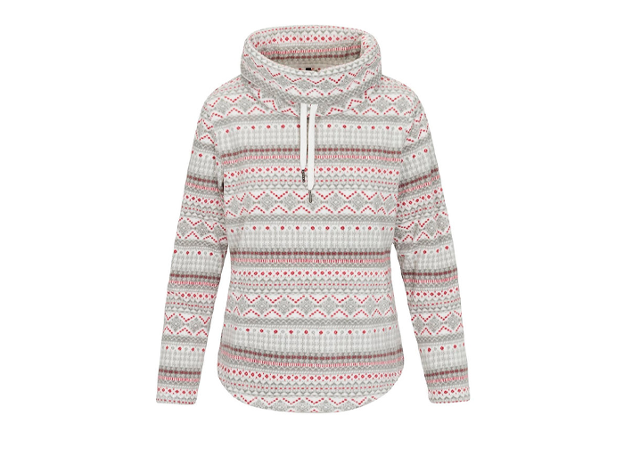 North River Women's Fiesta Cowl Neck Fleece Pullover