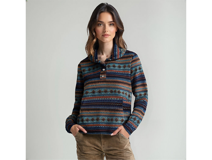 North River Women's Farmington Shawl Collar Fleece Pullover