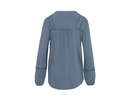 North River Women's Saratoga Lace Inset Long Sleeve Top