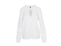 North River Women's Saratoga Lace Inset Long Sleeve Top
