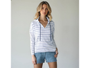 North River Women's Bar Harbor V-Neck Pullover Hoodie