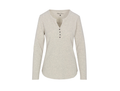 North River Women's Maury Notch Neck Mini Waffle Henley
