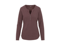 North River Women's Maury Notch Neck Mini Waffle Henley