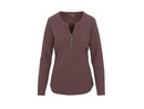 North River Women's Maury Notch Neck Mini Waffle Henley