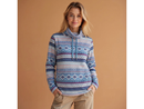 North River Women's Fiesta Cowl Neck Fleece Pullover
