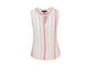 North River Women's Abaco Button Front Sleeveless Woven Top
