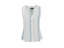 North River Women's Abaco Button Front Sleeveless Woven Top