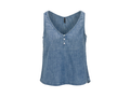 North River Women's Bimini V-Neck Button Tank