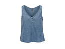North River Women's Bimini V-Neck Button Tank