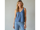 North River Women's Bimini V-Neck Button Tank