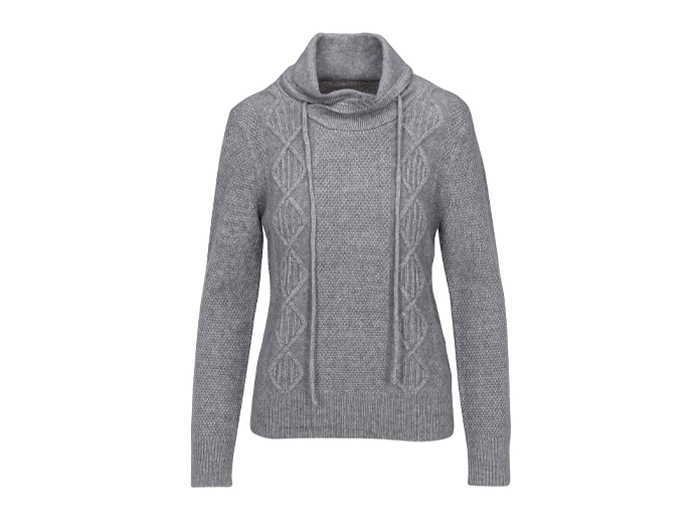 North River Women's Westport Diamond Knit Sweater