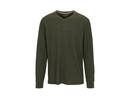 North River Men's 3 Button Heathered Waffle Henley