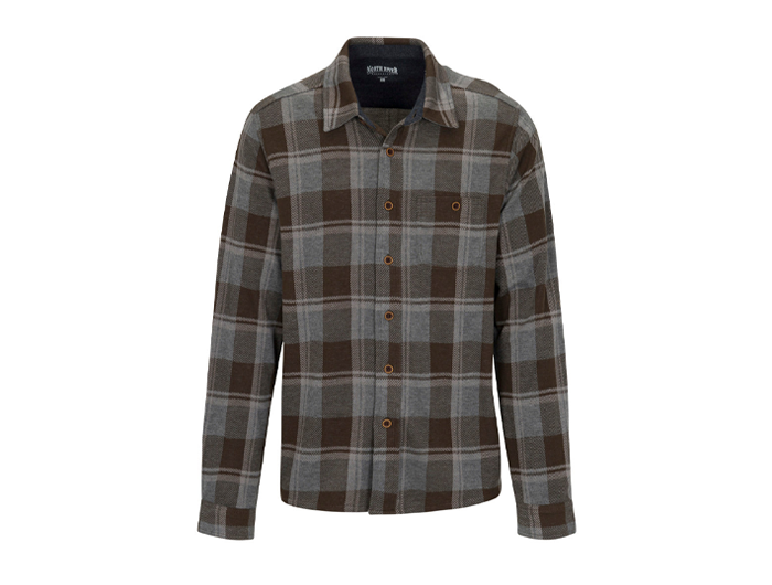 North River Men's Heritage Plaid Jacquard Button Down